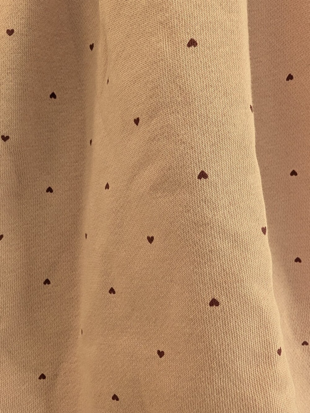Baby Gap Ruffle Sweatshirt Dress With Hearts - Picture 5 of 5